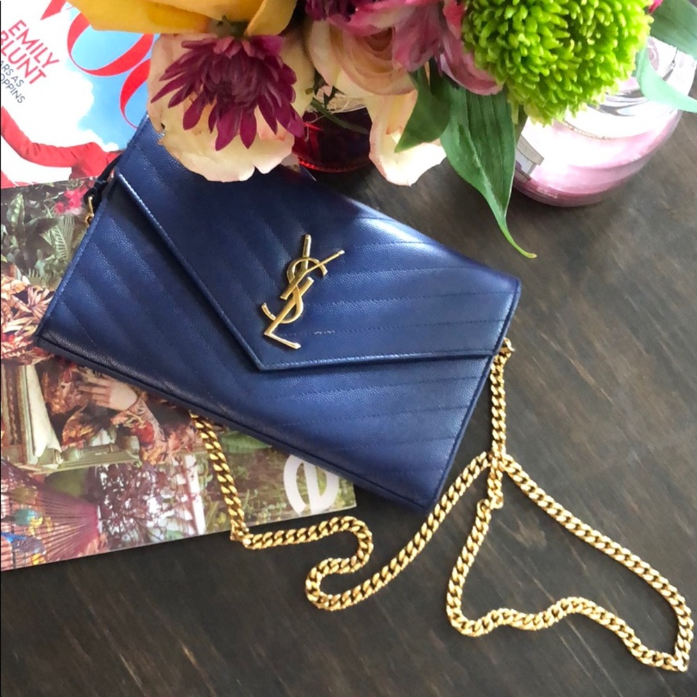 YSL WOC Purple bag